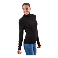 ONLY Karol L/S Rollneck Pullover Knt Black -Billig Jakker butikk 5713745026116 002 390ac587ef5b4433a01a261c59bee1df