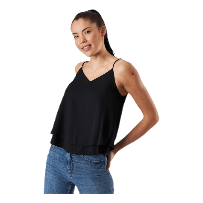 Pieces Bodil Slip Top Black 2 Pieces Bodil Slip Top Black - Bilde 2