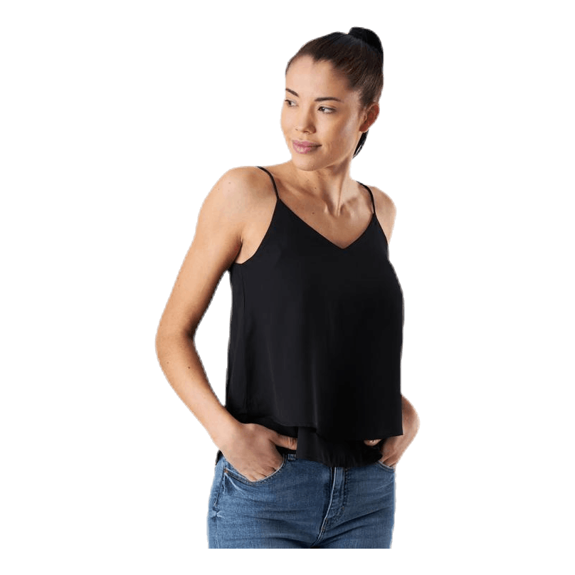 Pieces Bodil Slip Top Black 4 Pieces Bodil Slip Top Black - Bilde 4