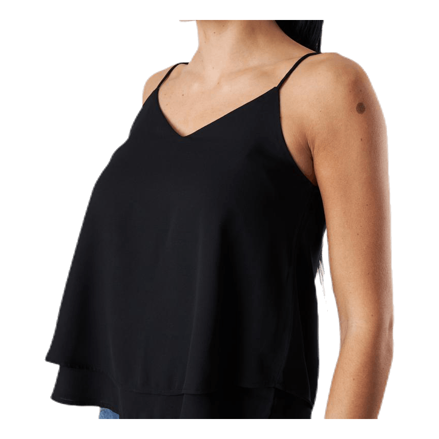 Pieces Bodil Slip Top Black 5 Pieces Bodil Slip Top Black - Bilde 5
