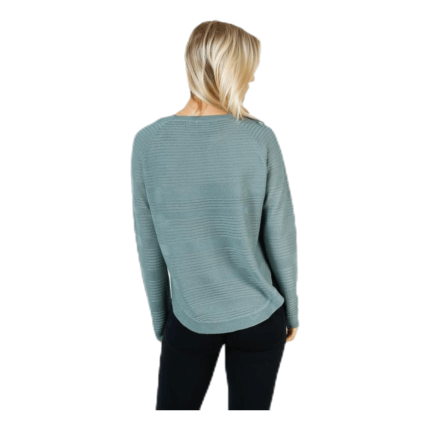 ONLY Caviar Long Sleeve Pullover Knit Chinois Green 2 ONLY Caviar Long Sleeve Pullover Knit Chinois Green - Bilde 2