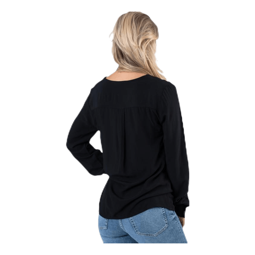 Pieces Ea Ls Shirt Black 6 Pieces Ea Ls Shirt Black - Bilde 6