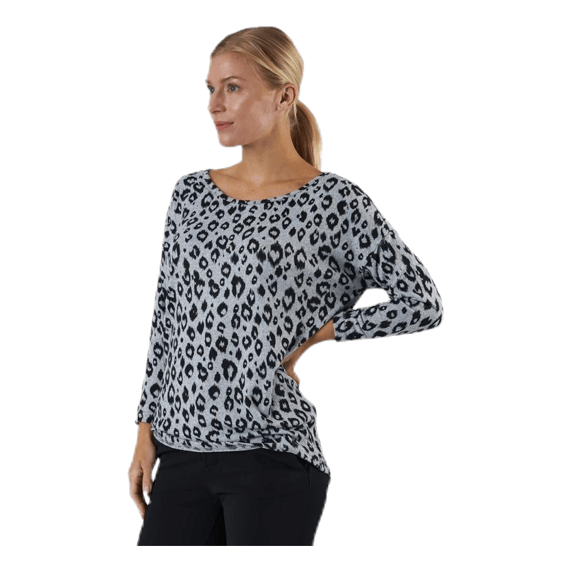 ONLY Elcos 4/5 Aop Top Jrs Grey 2 ONLY Elcos 4/5 Aop Top Jrs Grey - Bilde 2