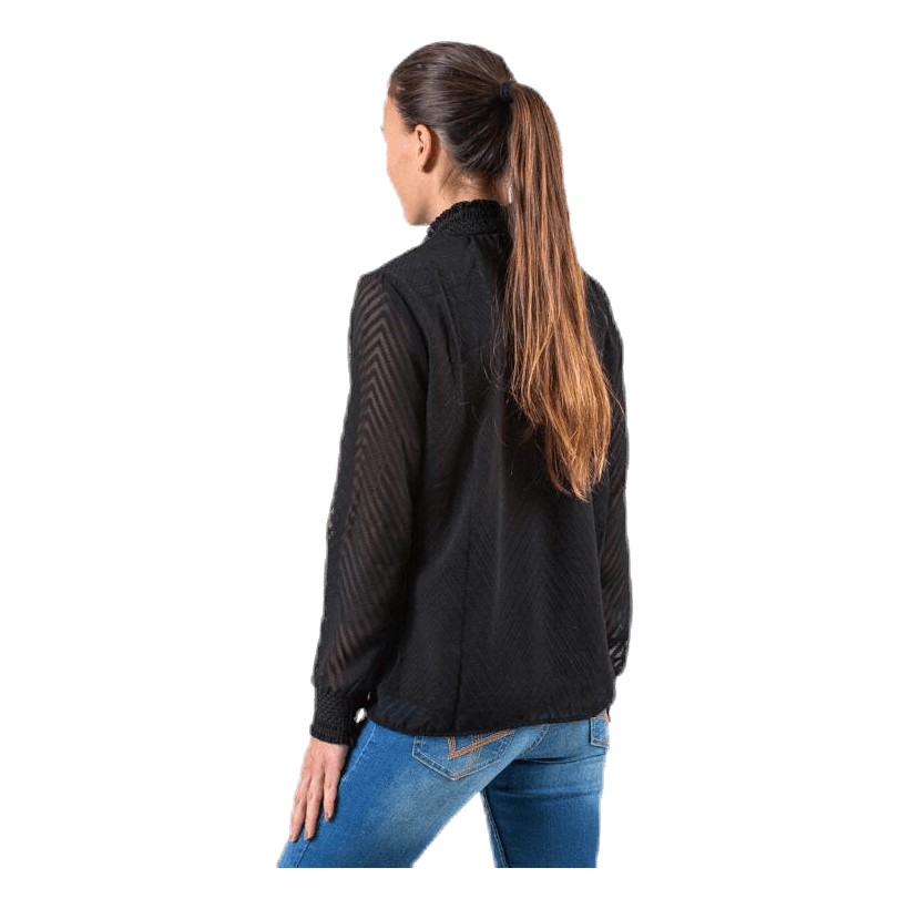 ONLY New Kayla L/S Top Black 4 ONLY New Kayla L/S Top Black - Bilde 4