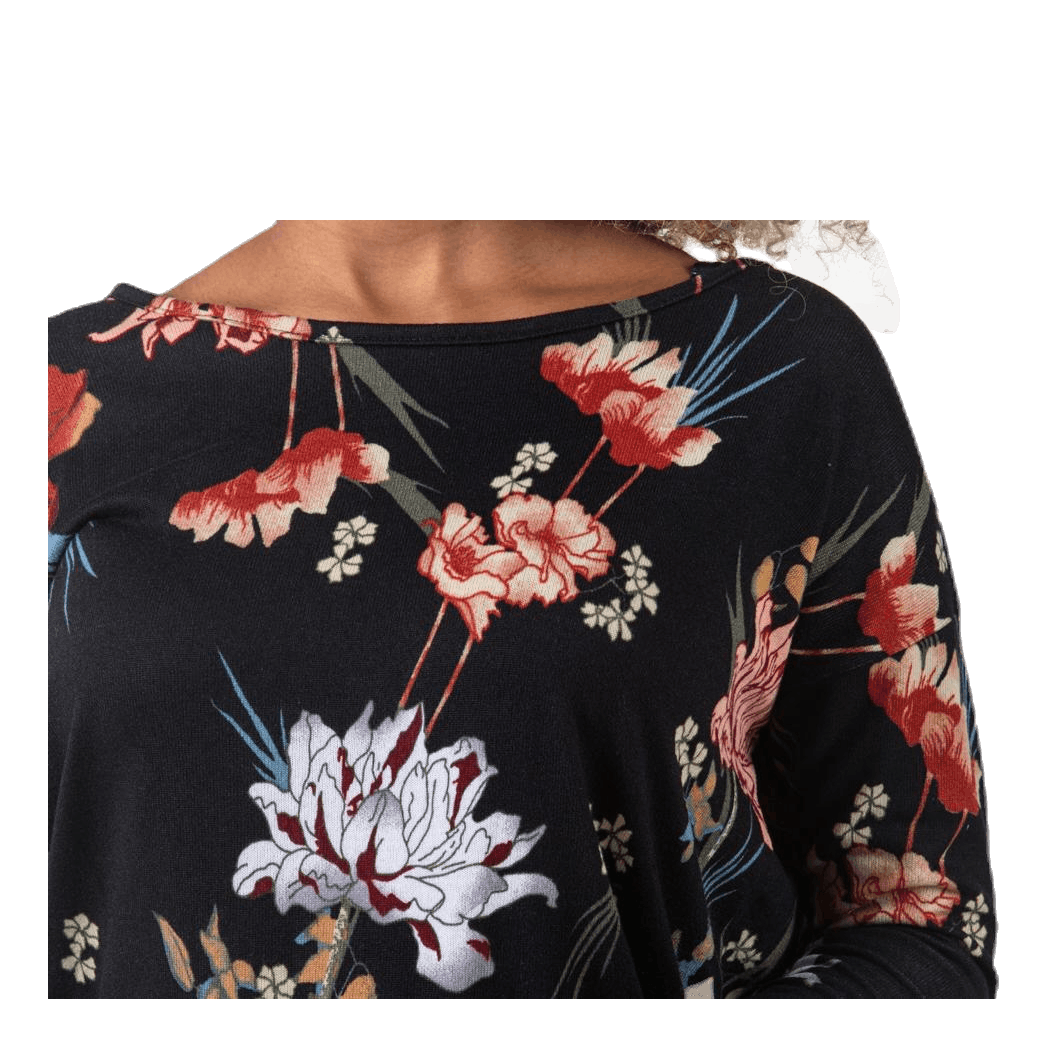 ONLY Elcos 4/5 Aop Top Patterned/Black 4 ONLY Elcos 4/5 Aop Top Patterned/Black - Bilde 4