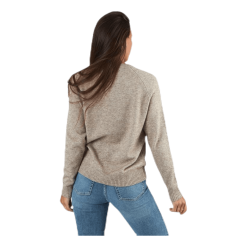 ONLY Lesly Kings L/S Pullover Knt Beige -Billig Jakker butikk 5714500971047 003 9f3f93859f8e4b4f87956ea96dd0937d