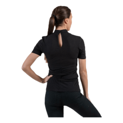 Pieces Kylie Ss T-Neck Top Black -Billig Jakker butikk 5714503637681 003 eab2e016189b45309efea7a271c17801