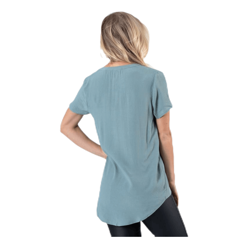 ONLY Molly Ss V-Neck Green 6 ONLY Molly Ss V-Neck Green - Bilde 6