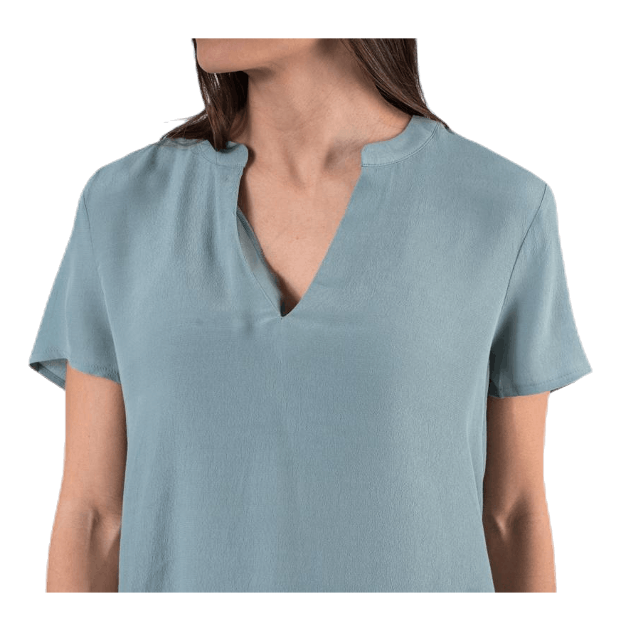 ONLY Molly Ss V-Neck Green 5 ONLY Molly Ss V-Neck Green - Bilde 5