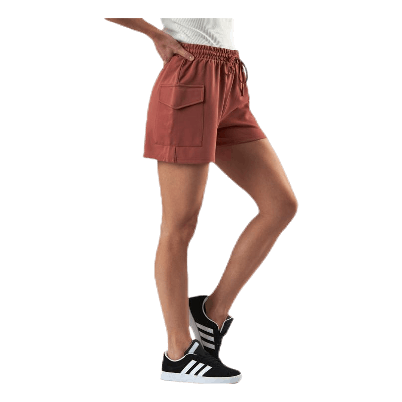 Pieces Marisa Mw Shorts Brown 2 Pieces Marisa Mw Shorts Brown - Bilde 2