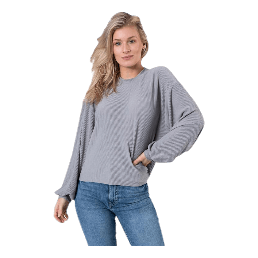 Pieces Mai Ls Top Grey 1 Pieces Mai Ls Top Grey