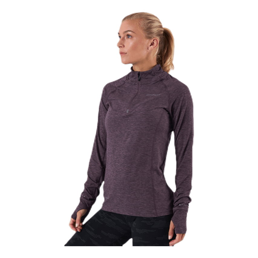 Endurance Canna V2 Melange Performance Midlayer Purple 2 Endurance Canna V2 Melange Performance Midlayer Purple - Bilde 2