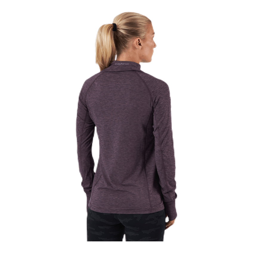 Endurance Canna V2 Melange Performance Midlayer Purple 3 Endurance Canna V2 Melange Performance Midlayer Purple - Bilde 3
