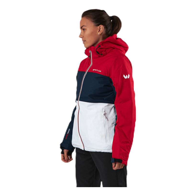 Whistler Kamille Ski Jacket W-PRO 10000 Blue/White/Red 2 Whistler Kamille Ski Jacket W-PRO 10000 Blue/White/Red - Bilde 2