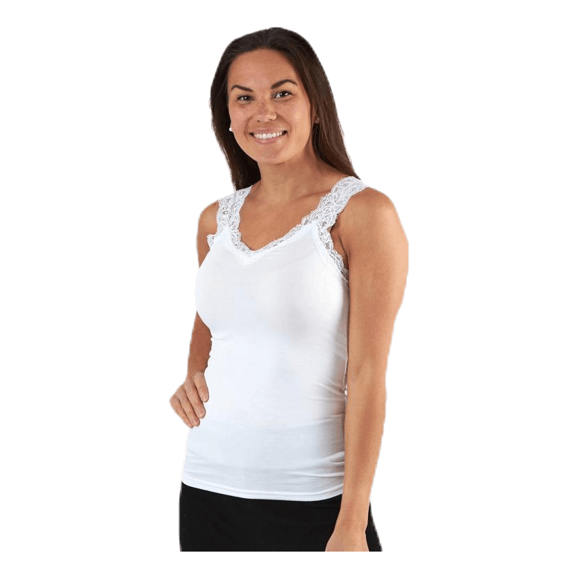 Pieces Barbera Lace Top White 4 Pieces Barbera Lace Top White - Bilde 4