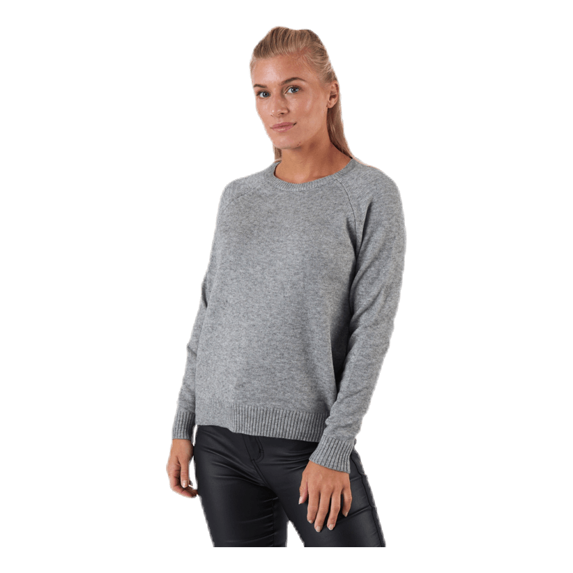 ONLY Lesly Kings L/S Pullover Knt Grey 1 ONLY Lesly Kings L/S Pullover Knt Grey