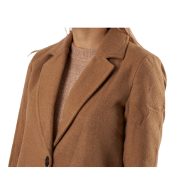 ONLY Olivia-Astrid Wool Coat Otw Brown -Billig Jakker butikk 5714917154781 004 cafeaee710e84c74820c057a31fd1c4f