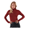 ONLY Lela Life L/S Rollneck Top Jrs Brown