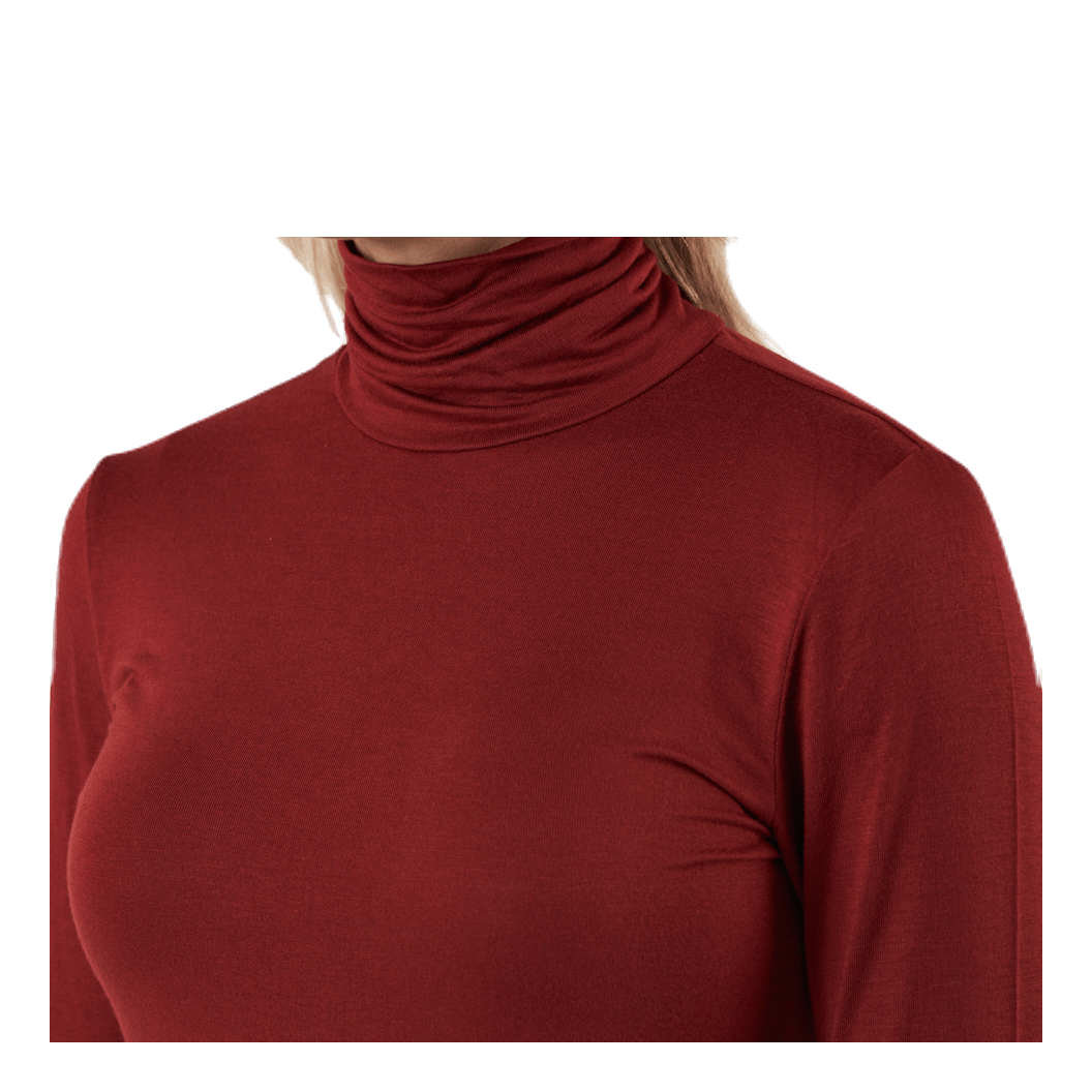 ONLY Lela Life L/S Rollneck Top Jrs Brown 4 ONLY Lela Life L/S Rollneck Top Jrs Brown - Bilde 4