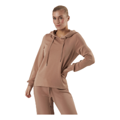 Pieces Rise Hoodie Lounge Red