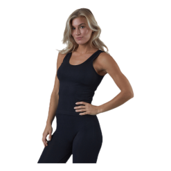 Pieces Renny Sl Seamless Top Lounge Bc Black