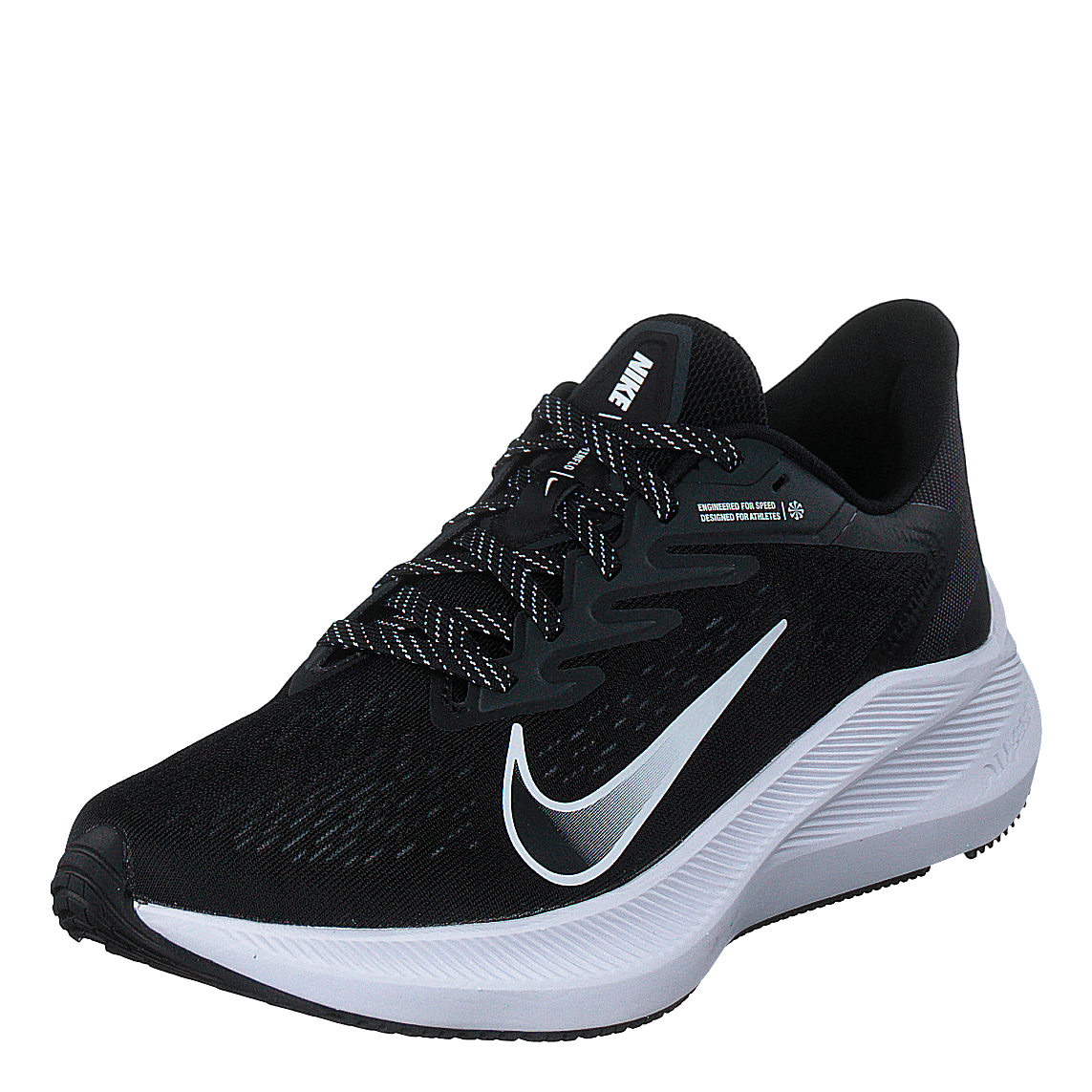 Nike Wmns Zoom Winflo Black/white 3 Nike Wmns Zoom Winflo Black/white - Bilde 3