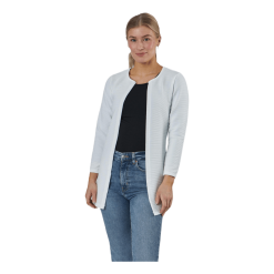 ONLY Leco 7/8 Long Cardigan White