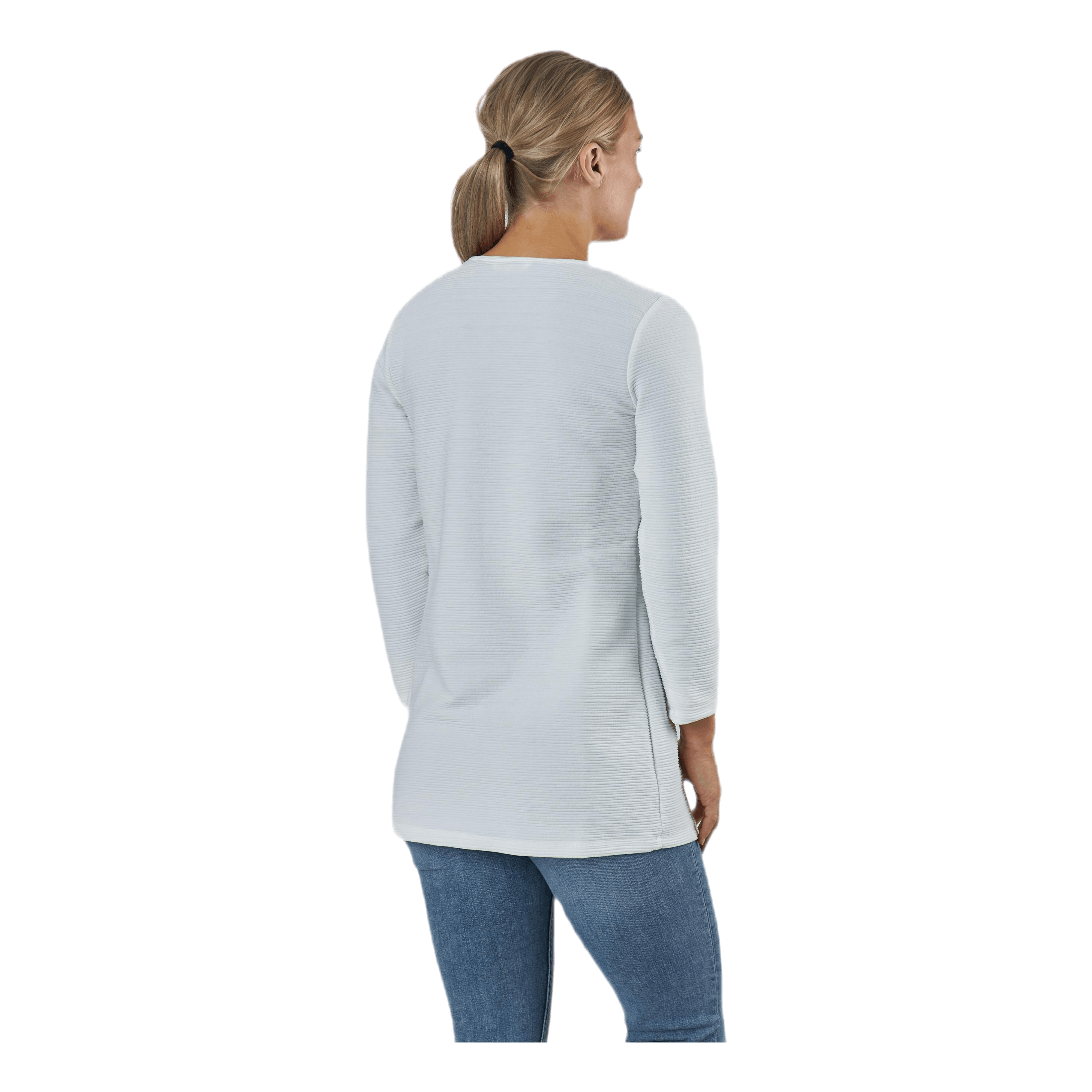 ONLY Leco 7/8 Long Cardigan White 3 ONLY Leco 7/8 Long Cardigan White - Bilde 3