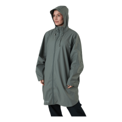 Weather Report Flame PU Rain Poncho Green -Billig Jakker butikk 60448 73 003