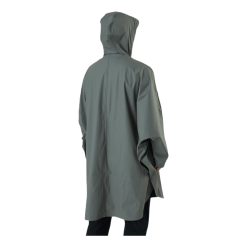 Weather Report Flame PU Rain Poncho Green -Billig Jakker butikk 60448 73 004