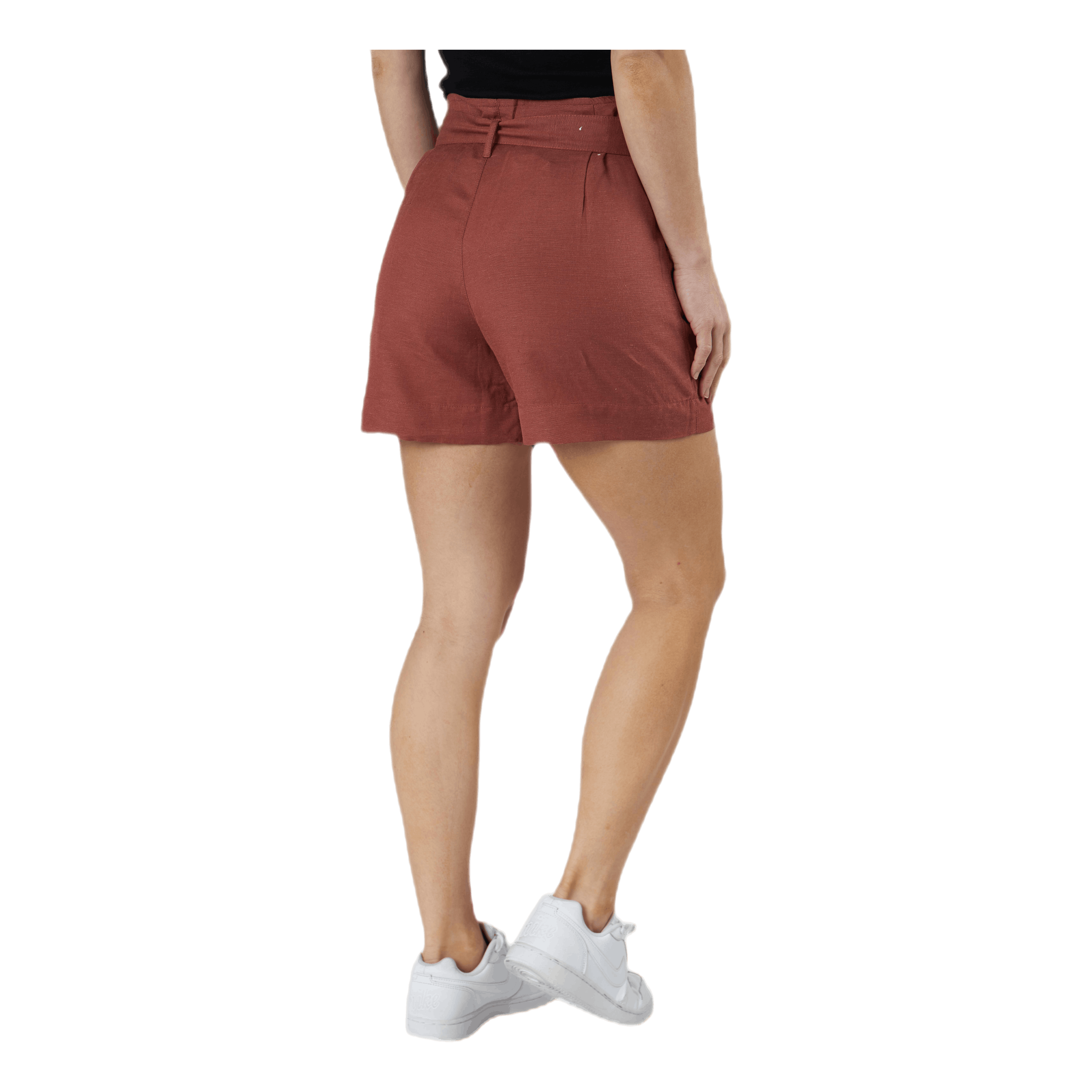 ONLY Viva Life Hw Belt Shorts Pnt Green 3 ONLY Viva Life Hw Belt Shorts Pnt Green - Bilde 3