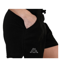 Kappa Shorts, Logo Caber Black -Billig Jakker butikk 60460 16 005