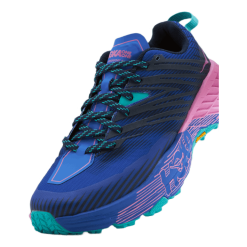 Hoka One One W Speedgoat 4 Dazzling Blue / Phlox Pink -Billig Jakker butikk 60473 75 006