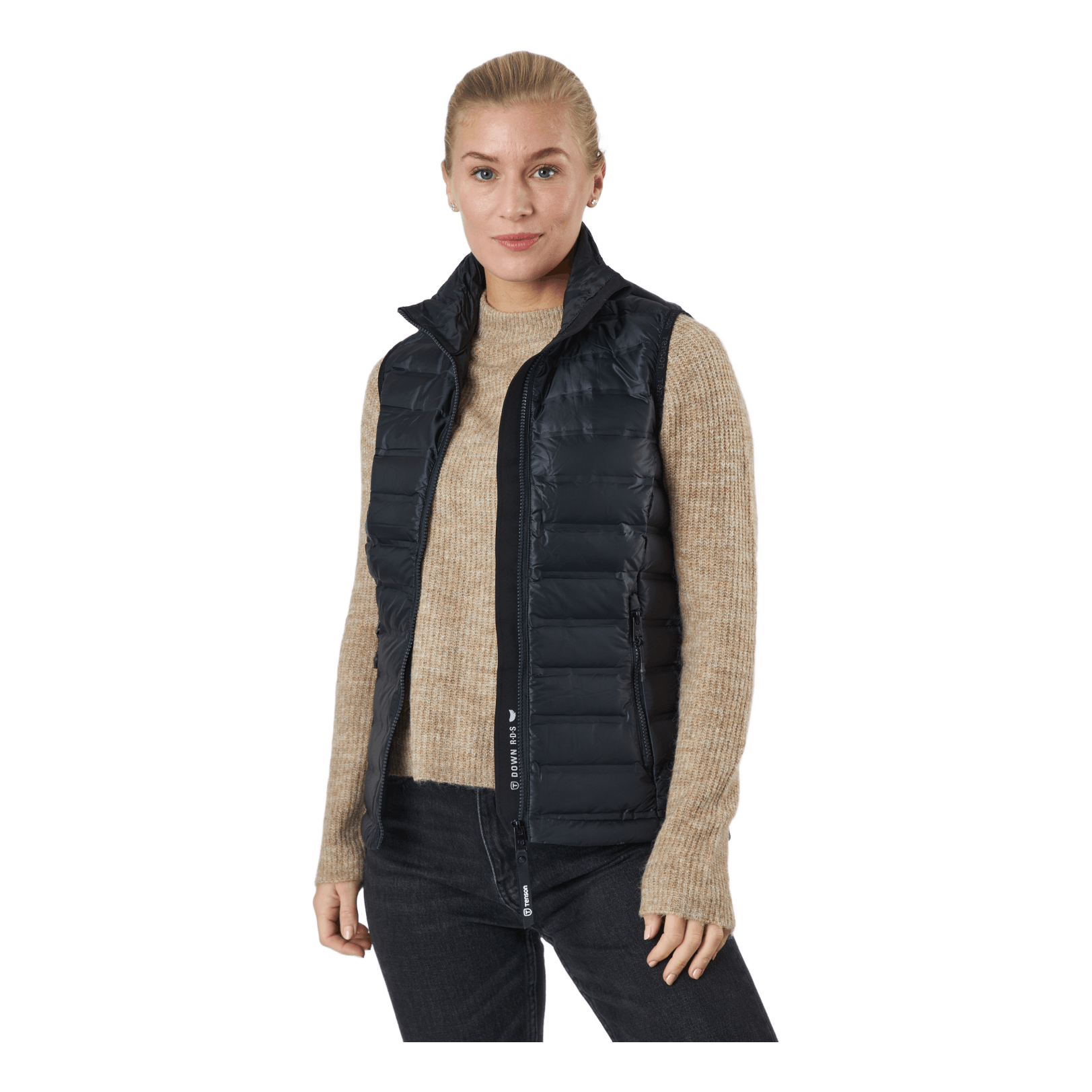 Tenson Tica Down Vest W 999 Black 1 Tenson Tica Down Vest W 999 Black