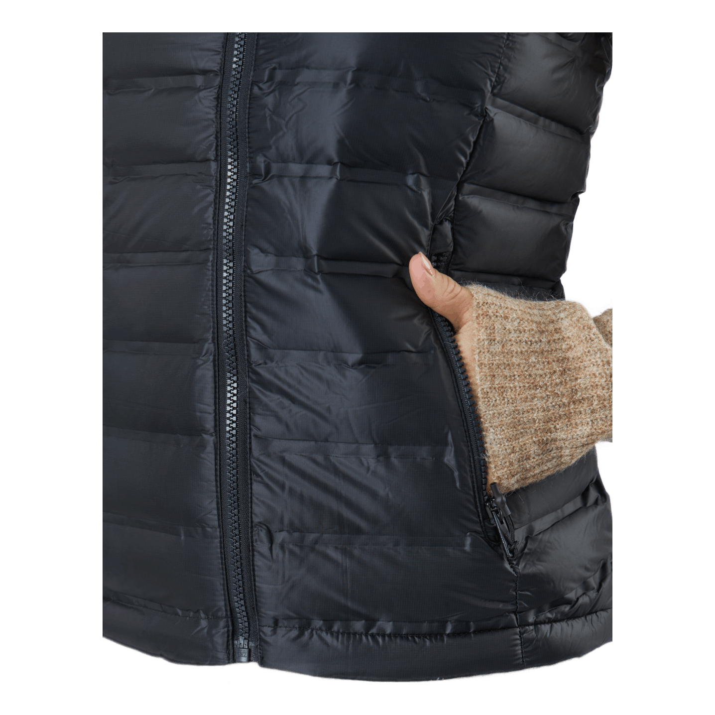 Tenson Tica Down Vest W 999 Black 5 Tenson Tica Down Vest W 999 Black - Bilde 5