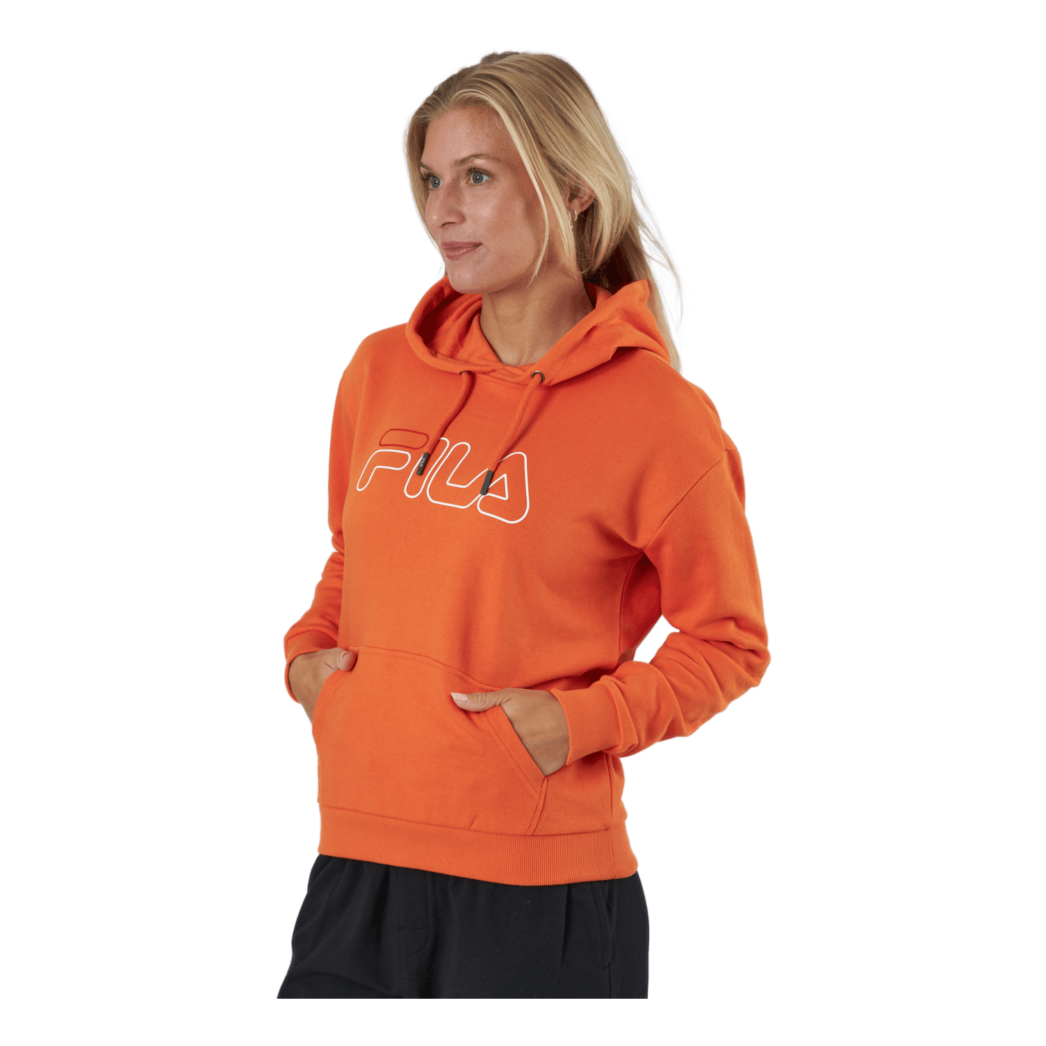 Fila Larkin Hoody Mandarin Orange 2 Fila Larkin Hoody Mandarin Orange - Bilde 2