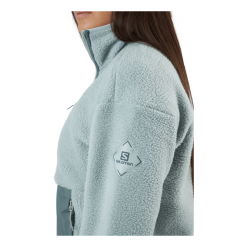 Salomon Snowshelter Teddy Hz W Wrought Iron/heather -Billig Jakker butikk 60485 05 006