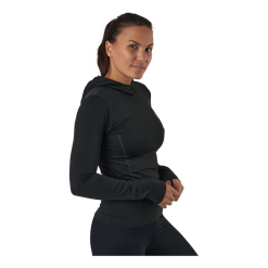 Salomon Comet Seamless Hoody W Black/ebony -Billig Jakker butikk 60485 09 002