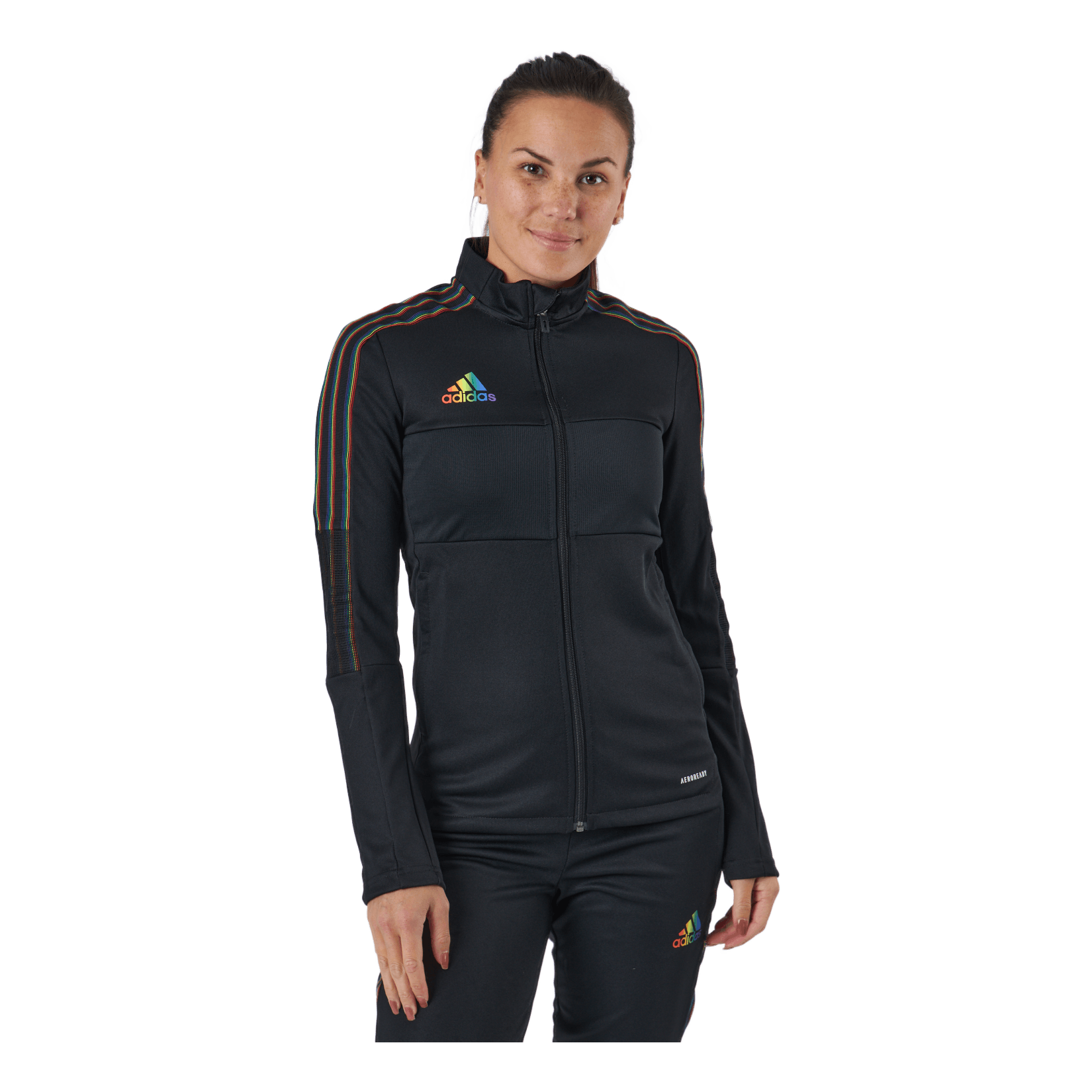 ADIDAS Tiro Track Jacket Pride Women Black 1 ADIDAS Tiro Track Jacket Pride Women Black