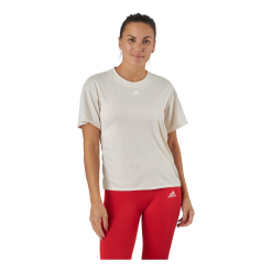 ADIDAS Training 3S Aeroready Tee Wonder White