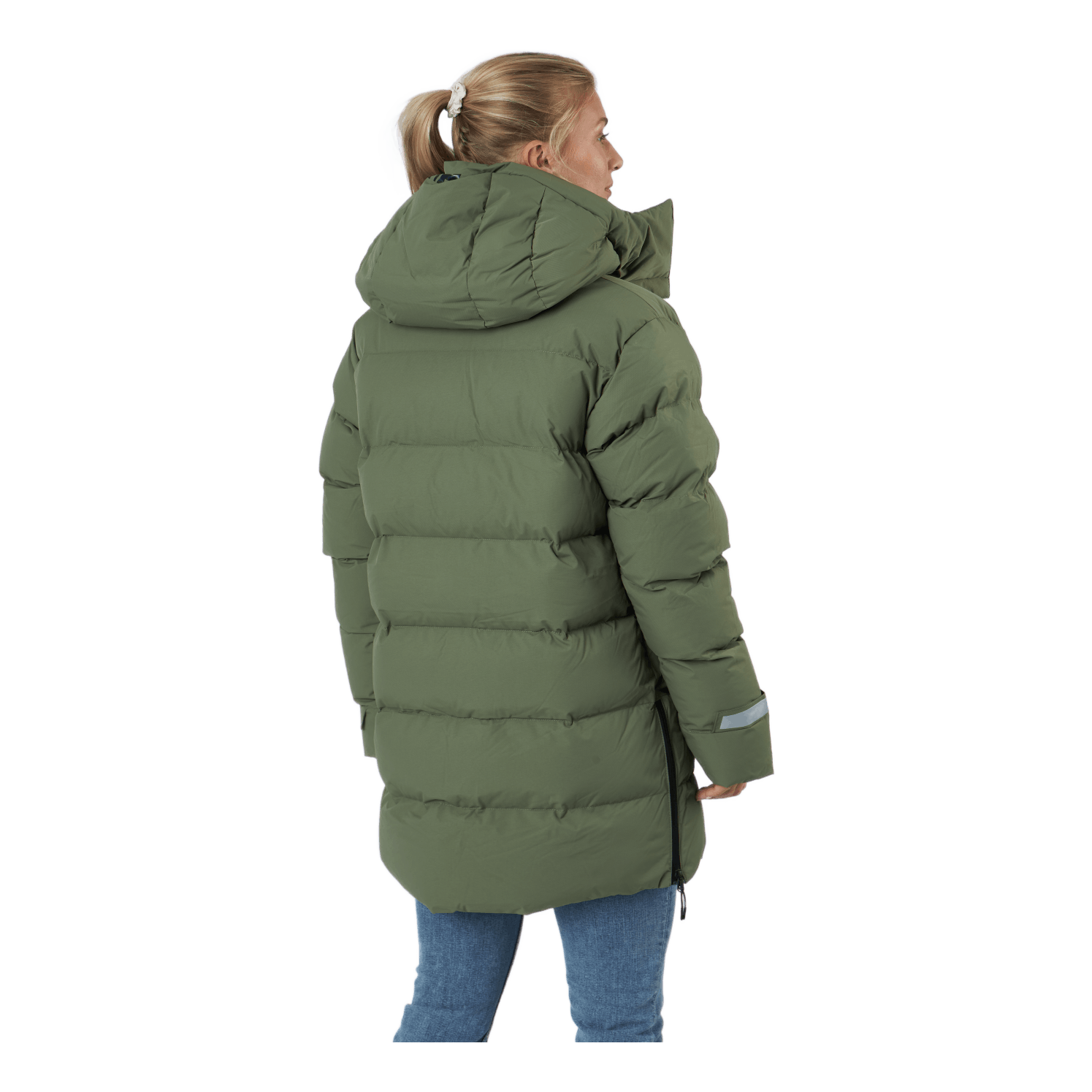 Helly Hansen W Aspire Puffy Parka 421 Lav Green 3 Helly Hansen W Aspire Puffy Parka 421 Lav Green - Bilde 3