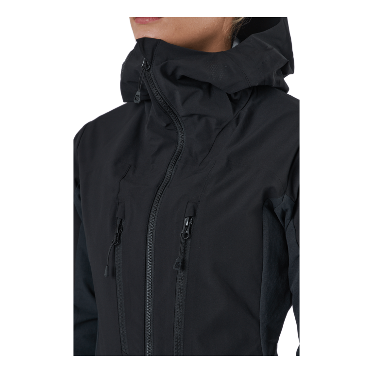 Halti Pallas W Ii Warm Hybrid Jacket Black 4 Halti Pallas W Ii Warm Hybrid Jacket Black - Bilde 4