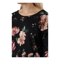 ONLY Onlelcos 4/5 Aop Top Jrs Noos Black W/jasmin Flower 15 7 ONLY Onlelcos 4/5 Aop Top Jrs Noos Black W/jasmin Flower 15 -Billig Jakker butikk 60508 83 004