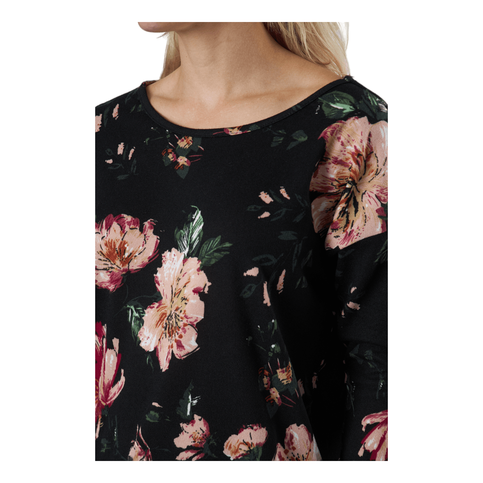 ONLY Onlelcos 4/5 Aop Top Jrs Noos Black W/jasmin Flower 15 4 ONLY Onlelcos 4/5 Aop Top Jrs Noos Black W/jasmin Flower 15 - Bilde 4
