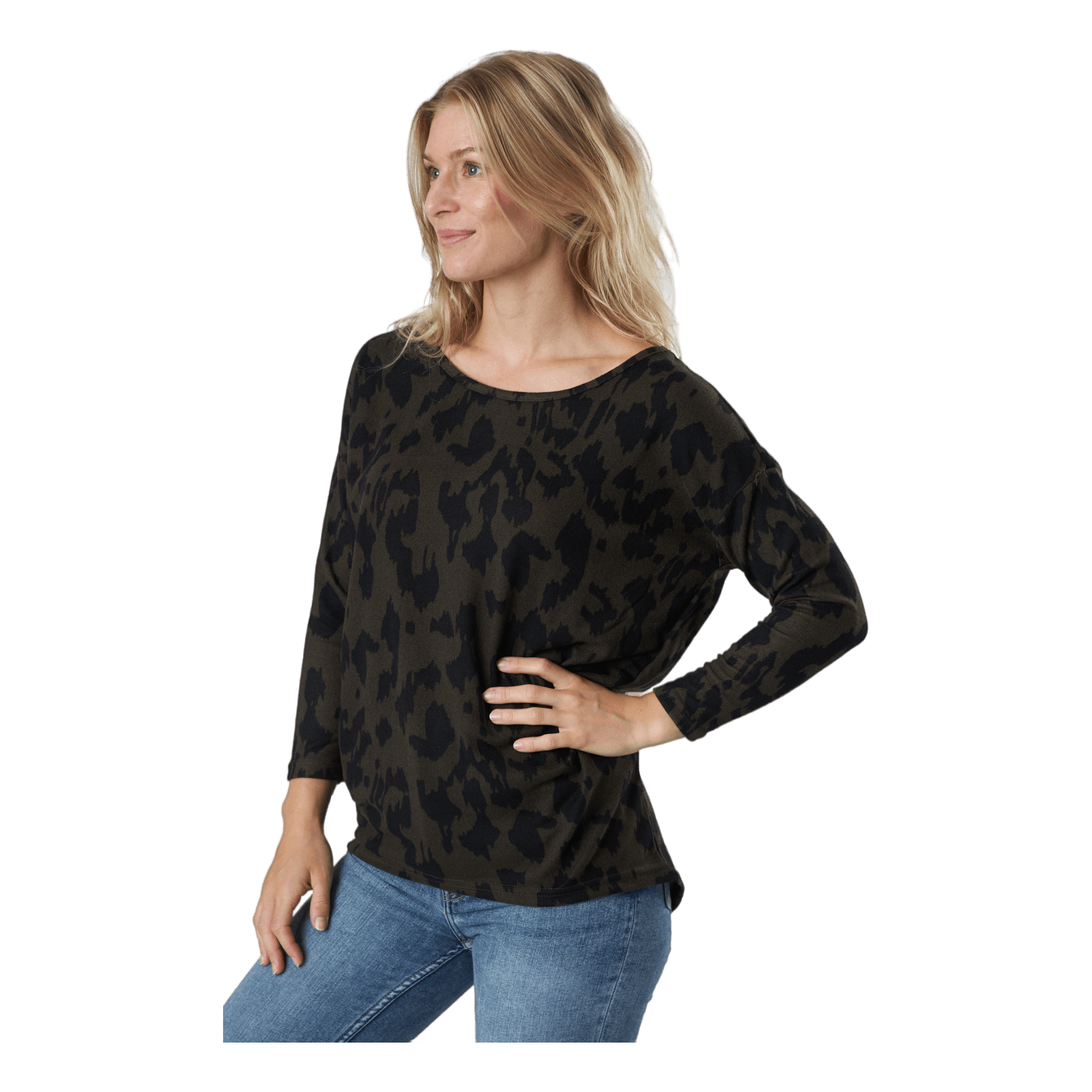 ONLY Onlelcos 4/5 Aop Top Jrs Noos Grape Leaf 1 ONLY Onlelcos 4/5 Aop Top Jrs Noos Grape Leaf