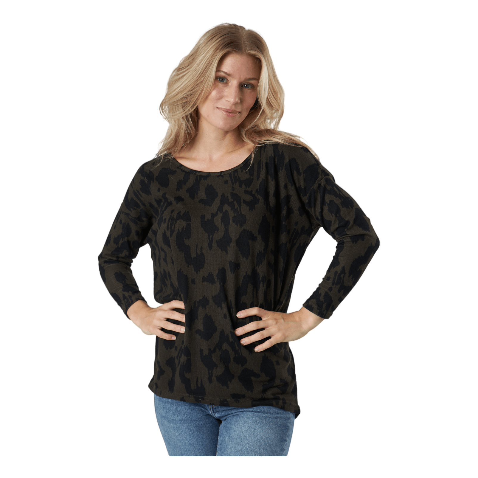 ONLY Onlelcos 4/5 Aop Top Jrs Noos Grape Leaf 2 ONLY Onlelcos 4/5 Aop Top Jrs Noos Grape Leaf - Bilde 2