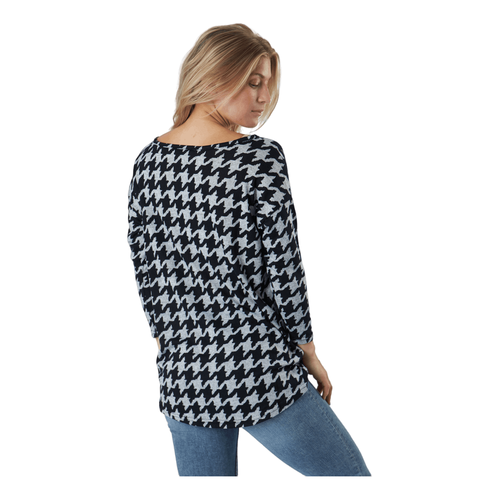 ONLY Onlelcos 4/5 Aop Top Jrs Noos Light Grey Melange 3 ONLY Onlelcos 4/5 Aop Top Jrs Noos Light Grey Melange - Bilde 3