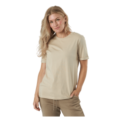 Pieces Pcria Ss Fold Up Solid Tee Noo White Pepper