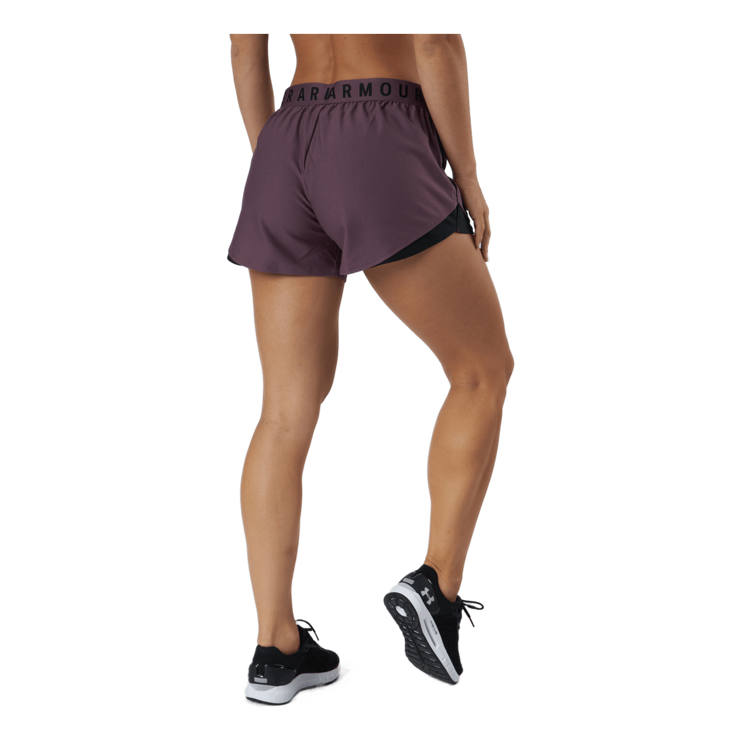 Under Armour Play Up Shorts 3.0 Ash Plum 3 Under Armour Play Up Shorts 3.0 Ash Plum - Bilde 3