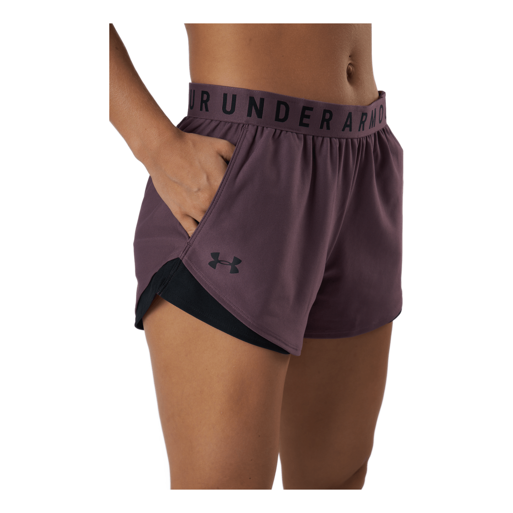 Under Armour Play Up Shorts 3.0 Ash Plum 4 Under Armour Play Up Shorts 3.0 Ash Plum - Bilde 4